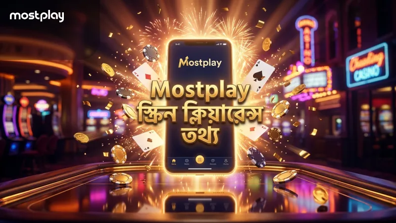 Mostplay প্ল্যাটফর্মে স্ক্রিন ক্লিয়ারেন্স পরীক্ষার তথ্য