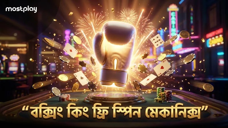 বক্সিং কিং ফ্রি স্পিনের ট্রিগার পদ্ধতি ও গেমপ্লে বৈশিষ্ট্য