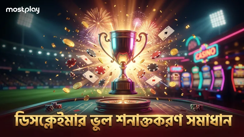 সাধারণ ভুল সনাক্তকরণ ও সমাধানে সাহায্য করে ডিসক্লেইমার।