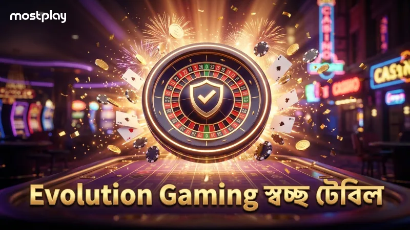 লাইভ Evolution Gaming টেবিলের স্বচ্ছতা ও নির্ভরযোগ্যতা