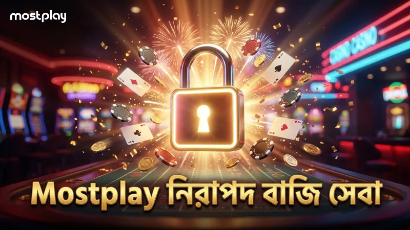 Mostplay-এর নিরাপত্তা ফিচার বাজি ধরাকে সহজ ও সুরক্ষিত করে।