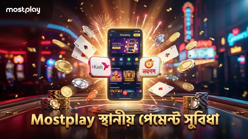 Mostplay এ স্থানীয় পেমেন্ট পদ্ধতিতে দ্রুত লেনদেন নিশ্চিত