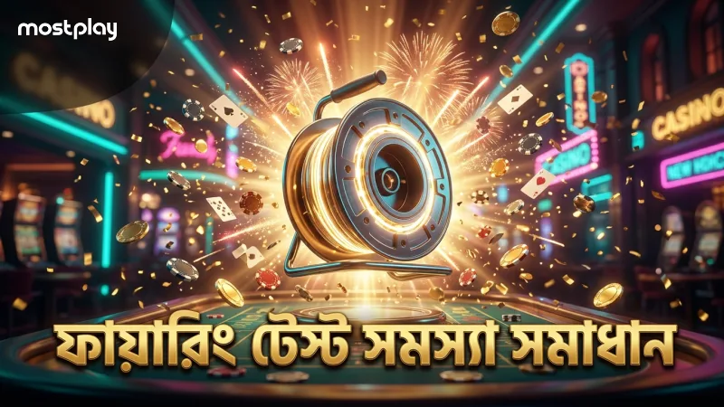 খেলার সময় ফায়ারিং টেস্ট ও ইলেকট্রিক চেইন সমস্যা সমাধান।