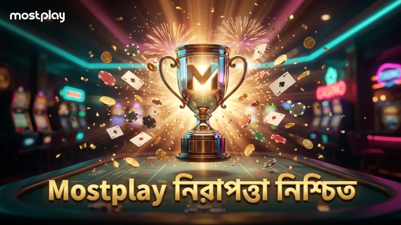 Mostplay প্ল্যাটফর্মে নিরাপদ ও ফেয়ার গেমিং নিশ্চিত।