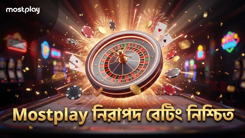 Mostplay প্ল্যাটফর্মে সত্য পে-আউট ও নিরাপদ বেটিং নিশ্চিত।