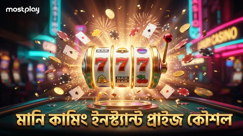 মানি কামিং স্লটের ইনস্ট্যান্ট প্রাইজ ফিচার ব্যবহার কৌশল।