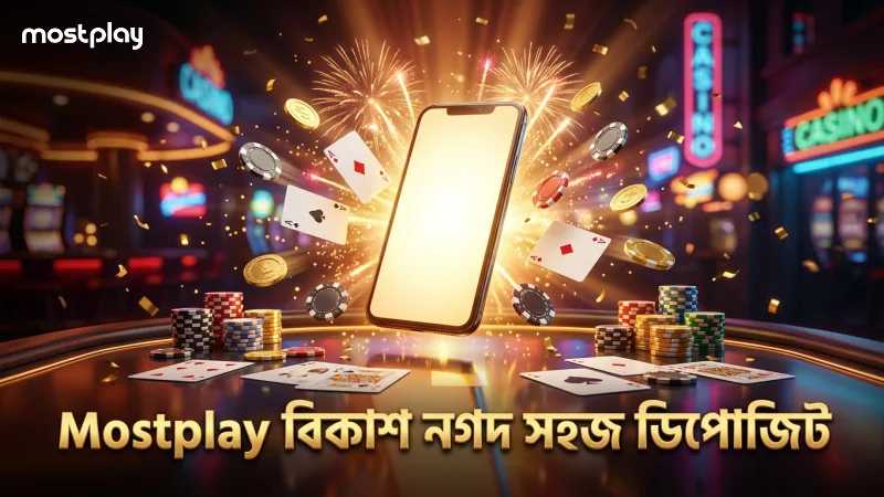 Mostplay ডিপোজিটের জন্য বিকাশ ও নগদ ব্যবহার করুন সহজে