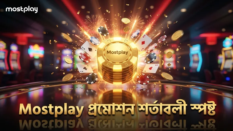 Mostplay প্রমোশনের রোলওভার শর্তাবলী স্পষ্টভাবে প্রদর্শিত