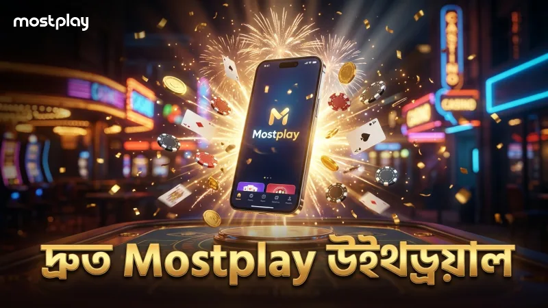 সঠিক তথ্য ও সময়ানুবর্তিতা Mostplay থেকে দ্রুত উত্তোলনের চাবিকাঠি।