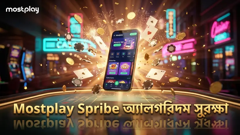 Mostplay প্ল্যাটফর্মে Spribe অ্যালগরিদম নিরাপত্তা নিশ্চিত করে