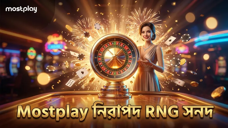 Mostplay RNG সার্টিফাইড সফটওয়্যারে নিরাপদ খেলা নিশ্চিত