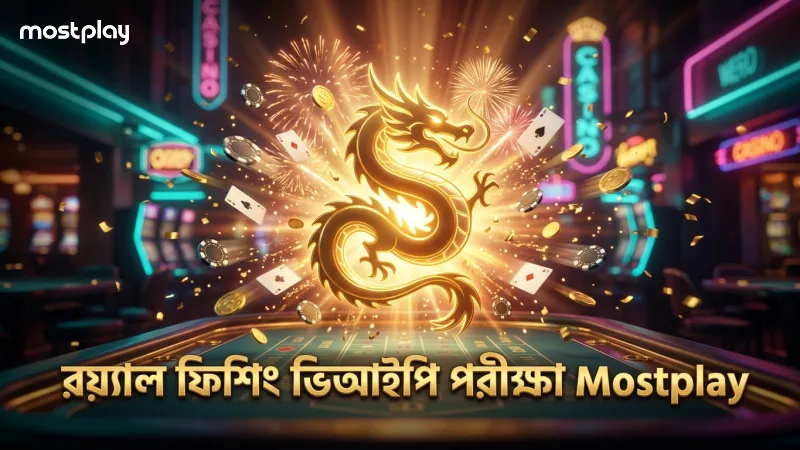 রয়্যাল ফিশিং ভিআইপি রুমে ড্রাগন সামনিং পরীক্ষা চলছে